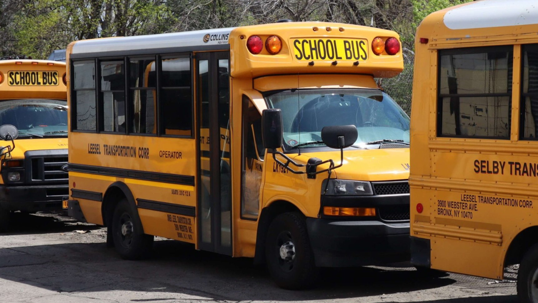 Leesel Transportation yellow school bus providing safe and reliable student transportation across New York City and the tri-state area